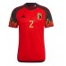 Tanie Strój piłkarski Belgia Toby Alderweireld #2 Koszulka Podstawowej MŚ 2022 Krótkie Rękawy